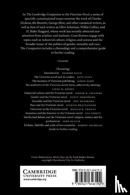  - The Cambridge Companion to the Victorian Novel