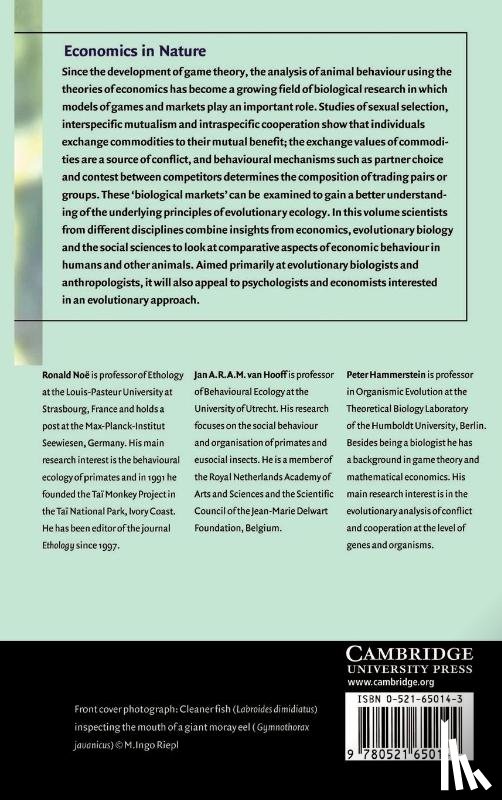  - Economics in Nature