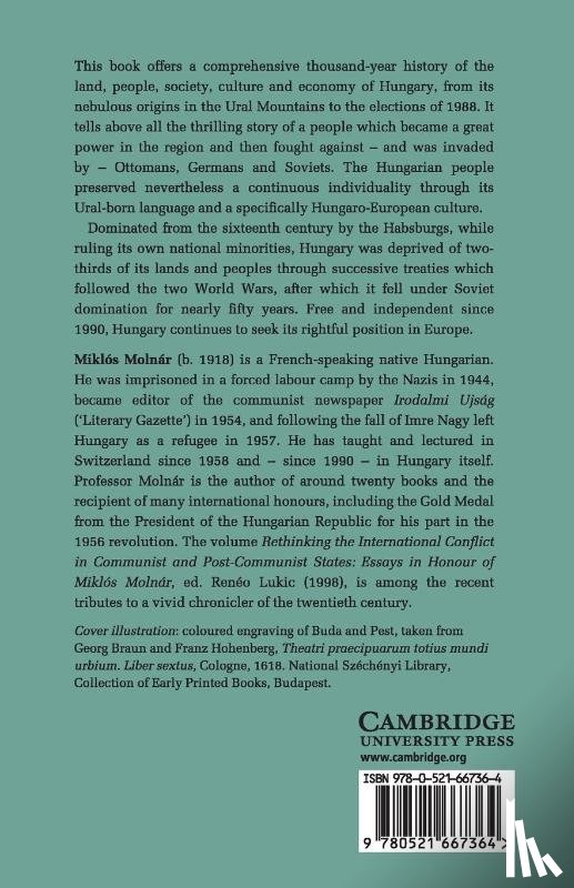 Molnar, Miklos (Universite de Lausanne - A Concise History of Hungary