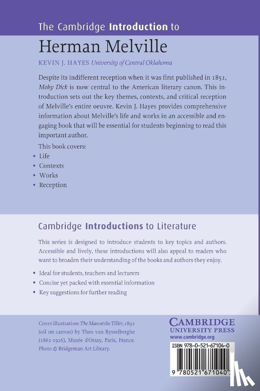 Hayes, Kevin J. (University of Central Oklahoma) - The Cambridge Introduction to Herman Melville