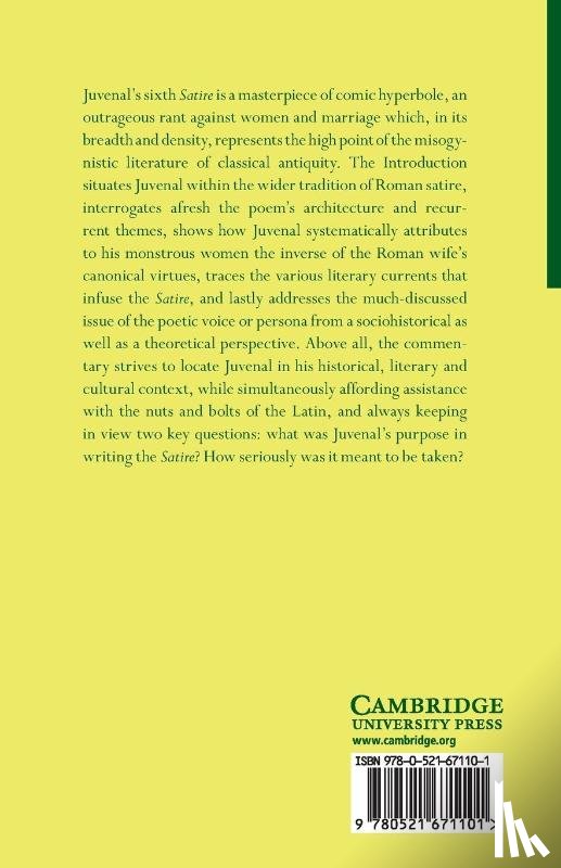 Juvenal - Juvenal: Satire 6