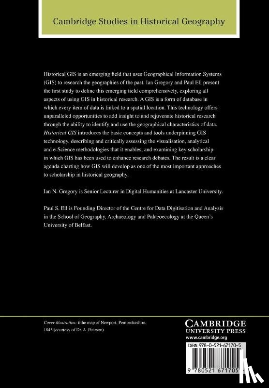 Gregory, Ian N. (Lancaster University), Ell, Paul S. (Queen's University Belfast) - Historical GIS