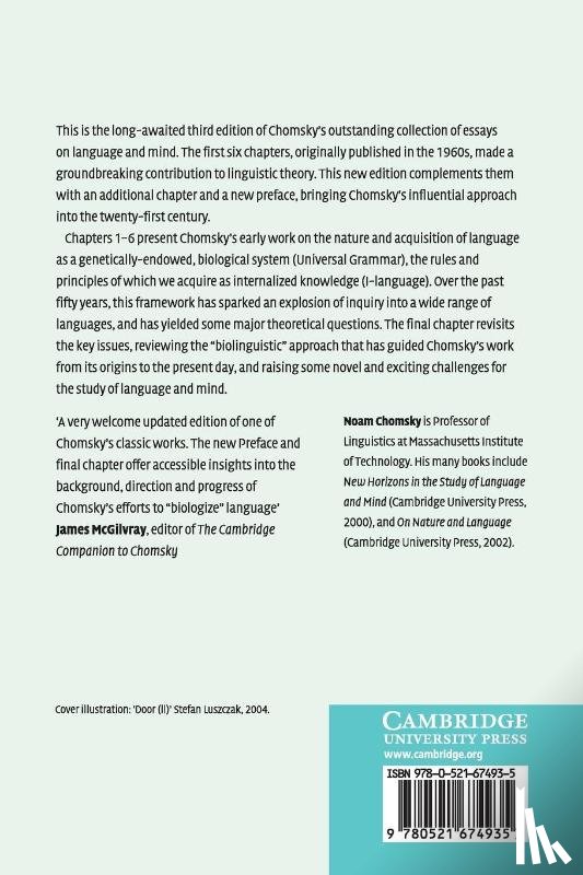 Chomsky, Noam (Massachusetts Institute of Technology) - Language and Mind