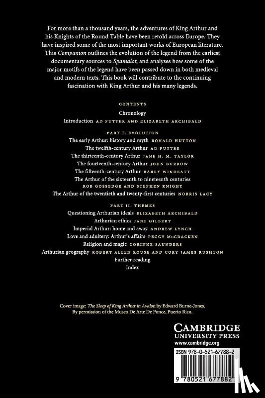  - The Cambridge Companion to the Arthurian Legend