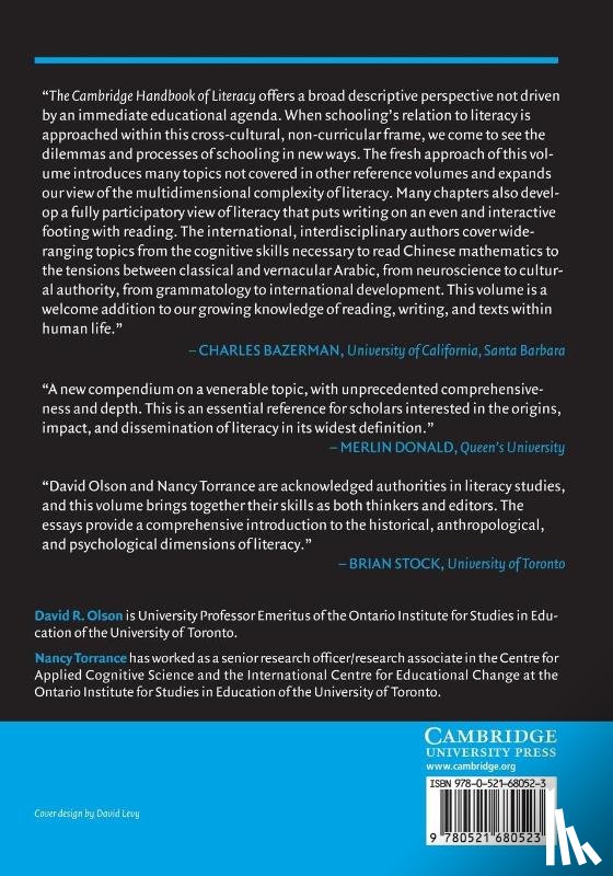  - The Cambridge Handbook of Literacy