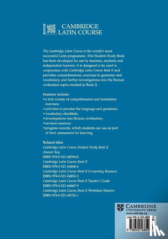 Cambridge School Classics Project - Cambridge Latin Course 2 Student Study Book