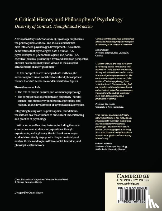 Walsh, Richard T. G. (Wilfrid Laurier University, Teo, Thomas (York University, Baydala, Angelina (University of Regina - A Critical History and Philosophy of Psychology