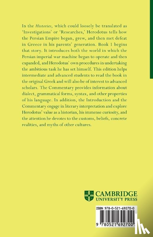  - Herodotus: Histories Book I