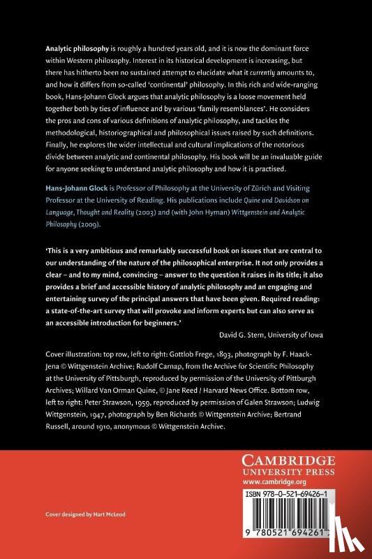 Glock, Hans-Johann (Universitat Zurich) - What is Analytic Philosophy?