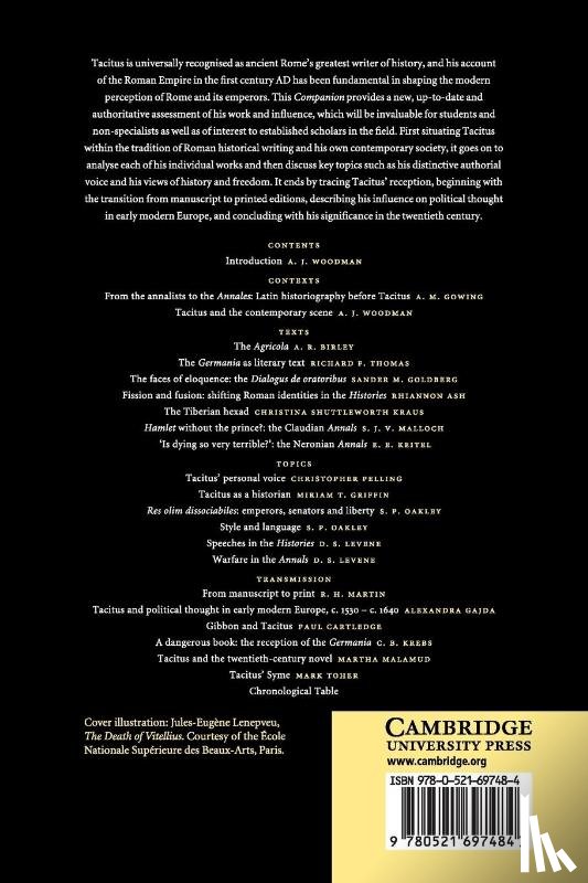  - The Cambridge Companion to Tacitus