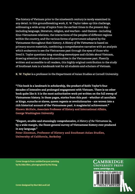 Taylor, K. W. (Cornell University - A History of the Vietnamese