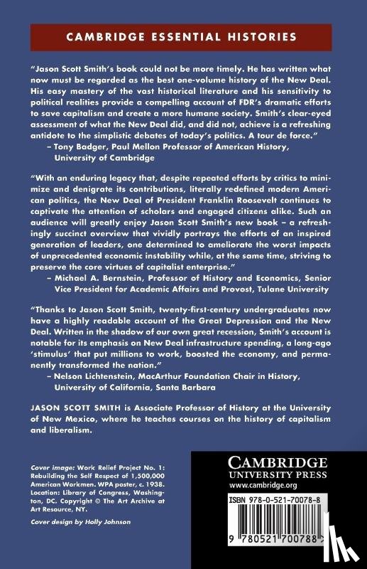Smith, Jason Scott (University of New Mexico) - A Concise History of the New Deal
