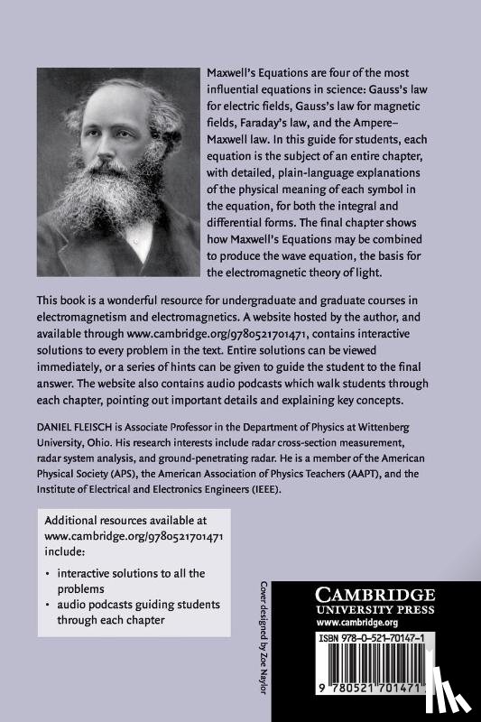 Fleisch, Daniel (Wittenberg University - A Student's Guide to Maxwell's Equations