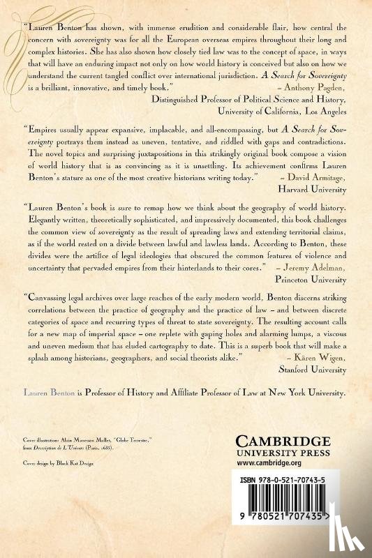 Benton, Lauren (New York University) - A Search for Sovereignty