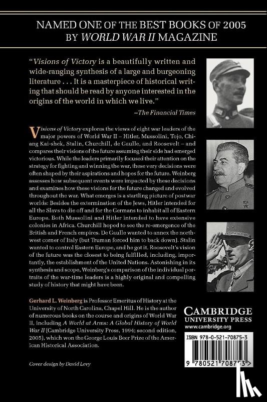 Weinberg, Gerhard L. (University of North Carolina - Visions of Victory