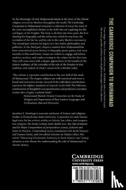  - The Cambridge Companion to Muhammad