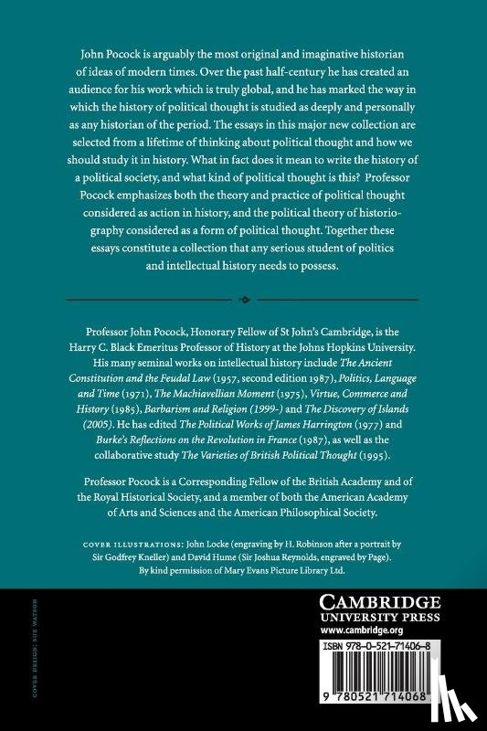 Pocock, J. G .A. (The Johns Hopkins University) - Political Thought and History