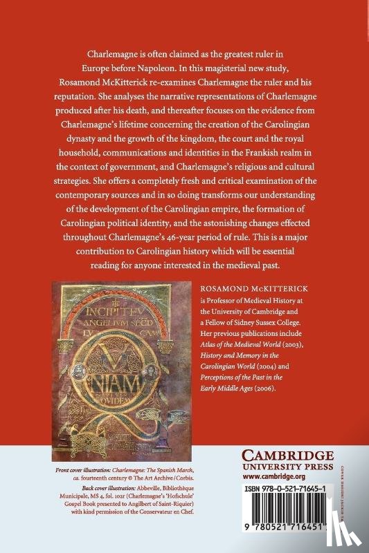 McKitterick, Rosamond (University of Cambridge) - Charlemagne