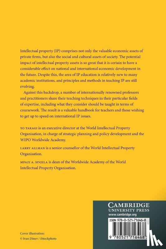  - Teaching of Intellectual Property