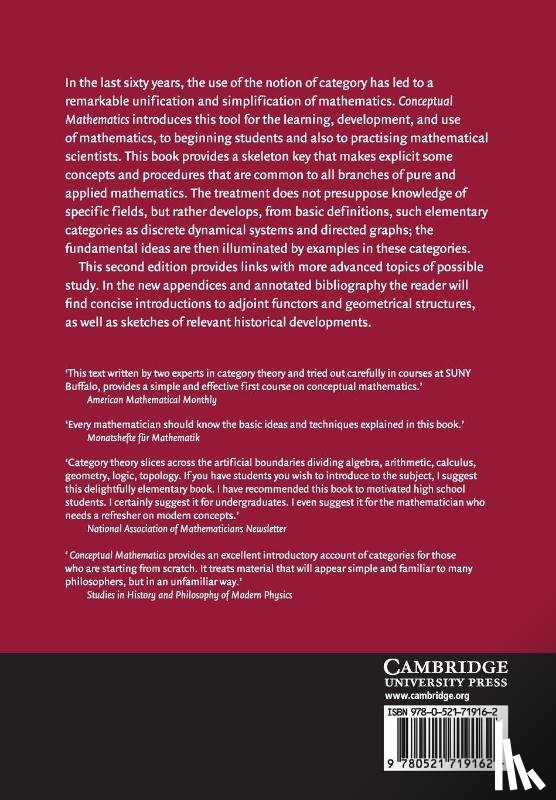 Lawvere, F. William (State University of New York, Schanuel, Stephen H. (State University of New York - Conceptual Mathematics