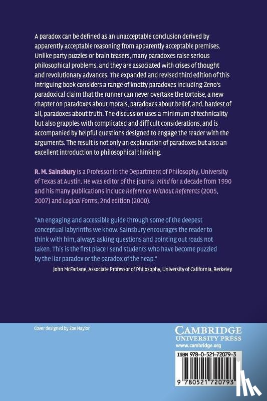 Sainsbury, R. M. (University of Texas - Paradoxes