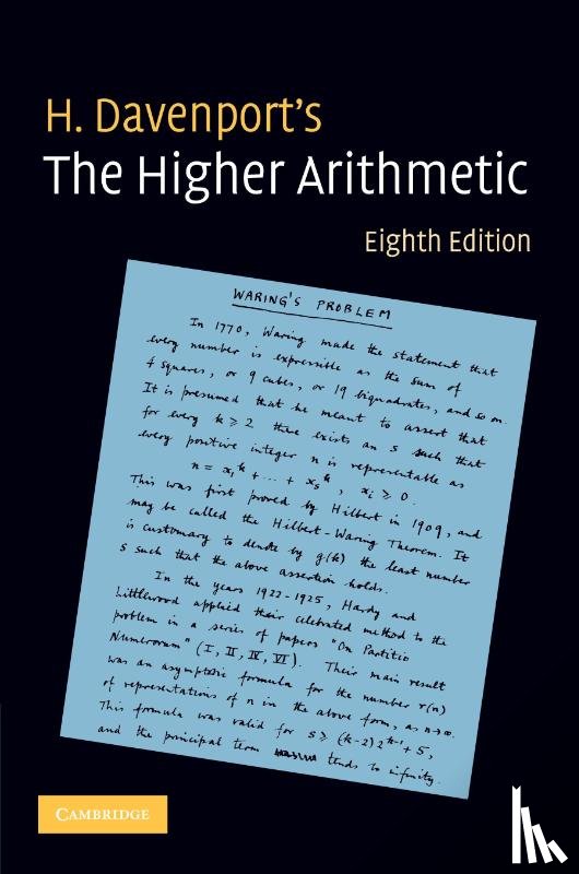 Davenport, H. (University of Cambridge) - The Higher Arithmetic