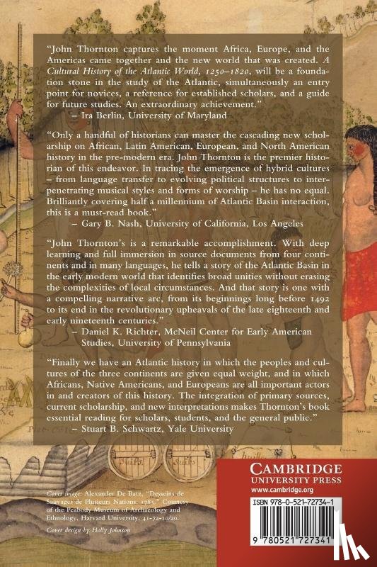 Thornton, John K. (Boston University) - A Cultural History of the Atlantic World, 1250–1820