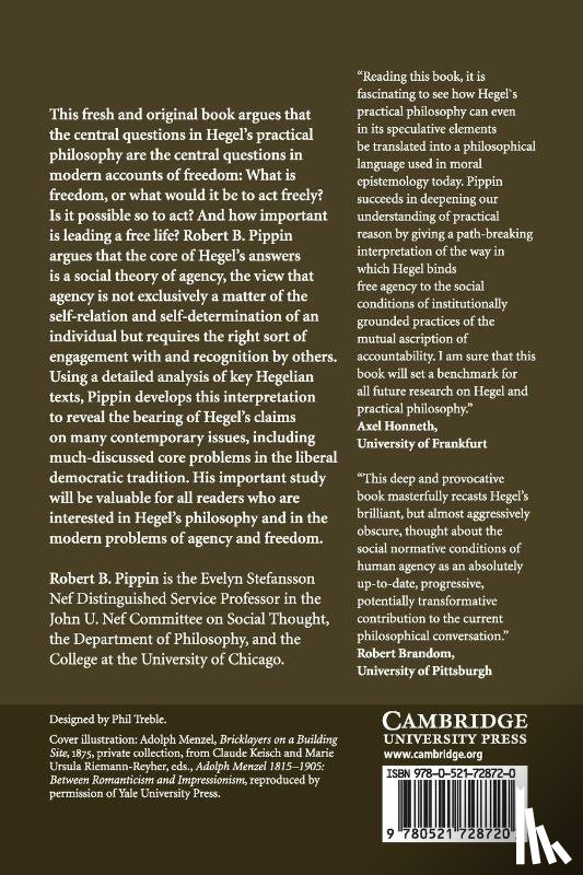 Pippin, Robert B. (University of Chicago) - Hegel's Practical Philosophy