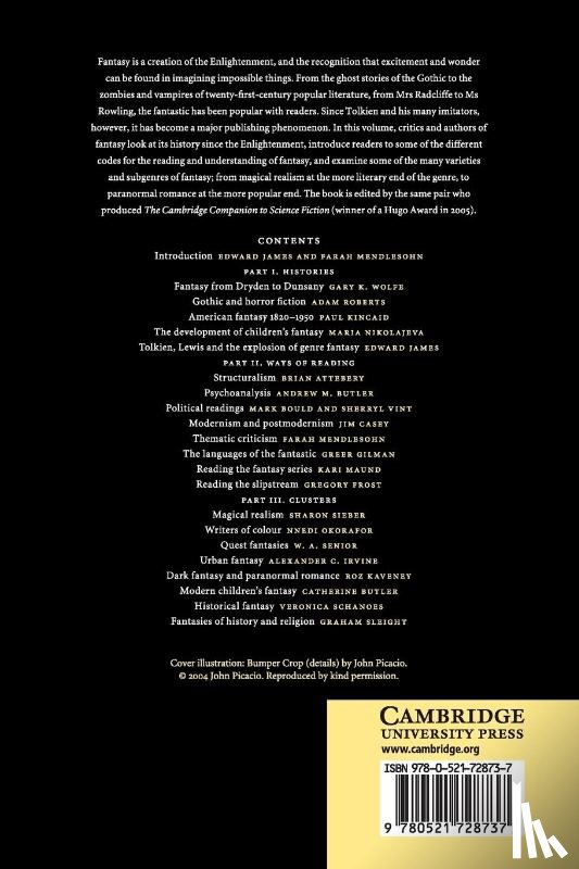  - The Cambridge Companion to Fantasy Literature