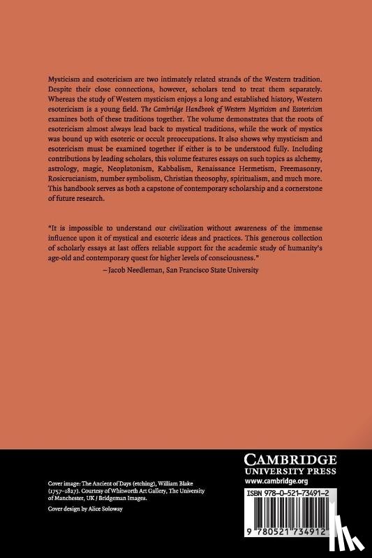  - The Cambridge Handbook of Western Mysticism and Esotericism
