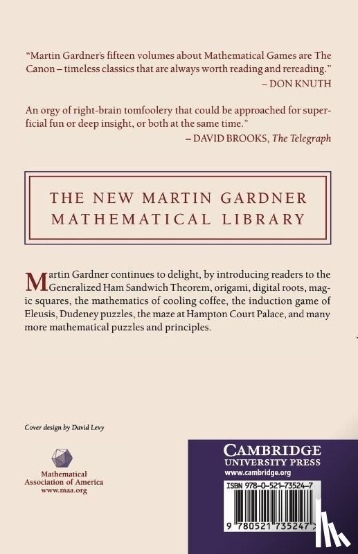 Gardner, Martin - Origami, Eleusis, and the Soma Cube