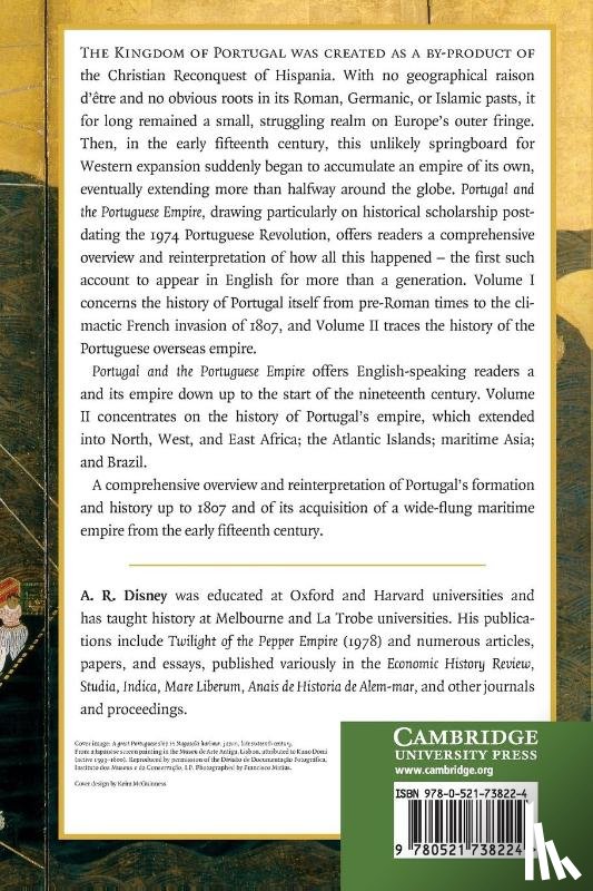Disney, A. R. (La Trobe University - A History of Portugal and the Portuguese Empire