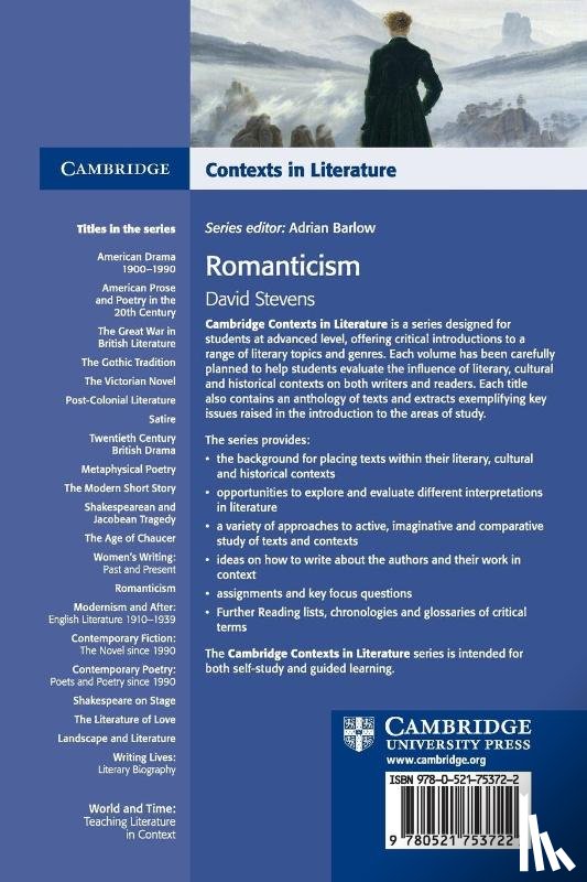 Stevens, David (University of Durham) - Romanticism