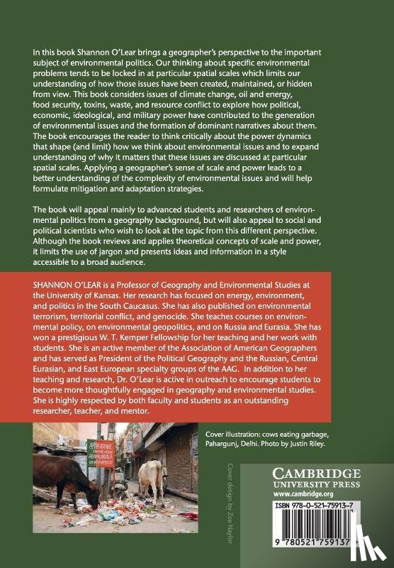 O'Lear, Shannon (University of Kansas) - Environmental Politics