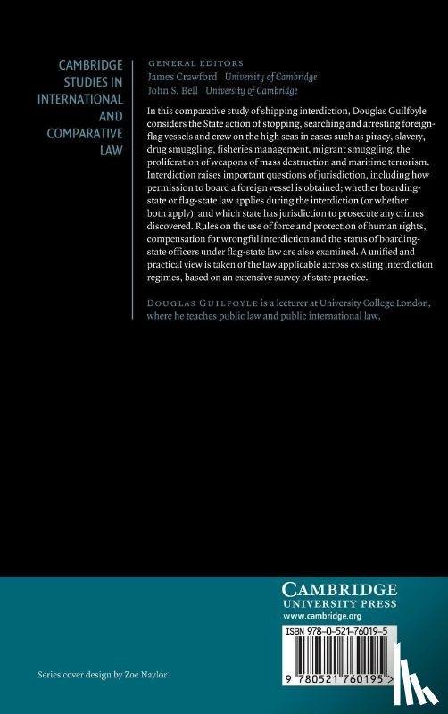 Guilfoyle, Douglas (University College London) - Shipping Interdiction and the Law of the Sea