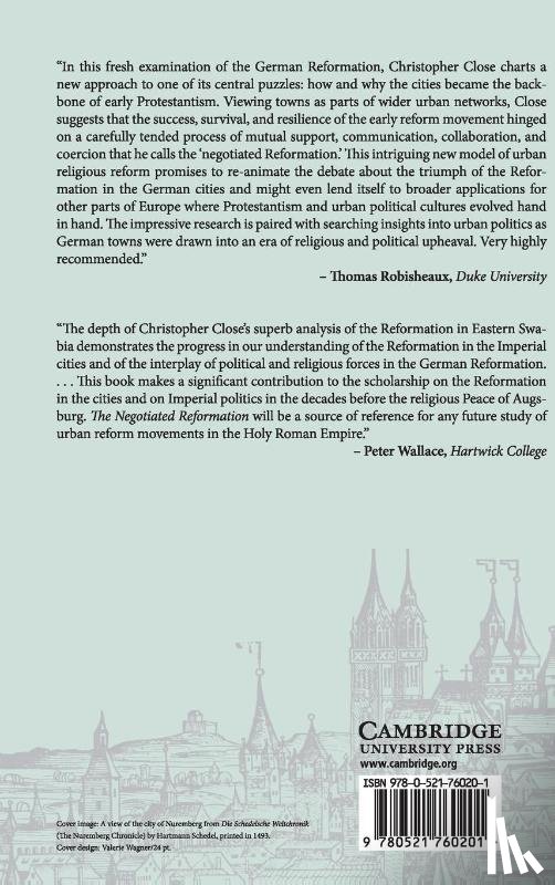 Close, Christopher W. (Princeton University - The Negotiated Reformation