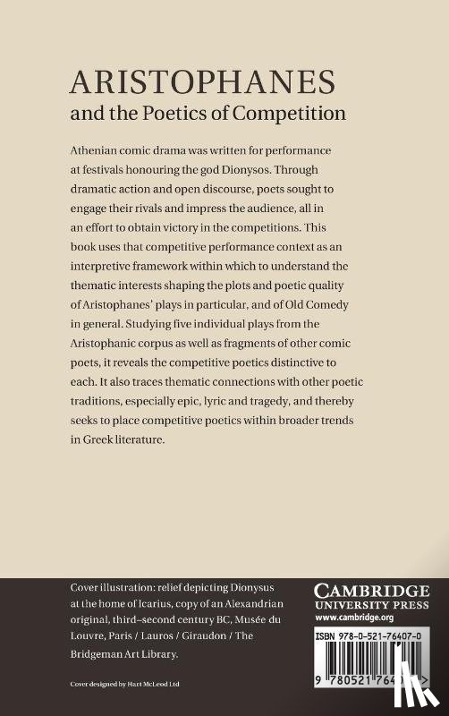 Biles, Zachary P. (Franklin and Marshall College - Aristophanes and the Poetics of Competition