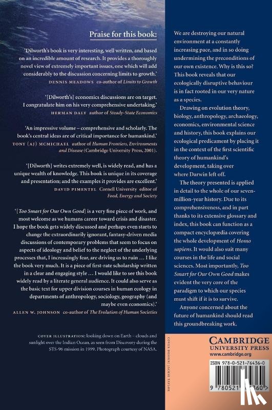 Dilworth, Craig (Uppsala Universitet - Too Smart for our Own Good