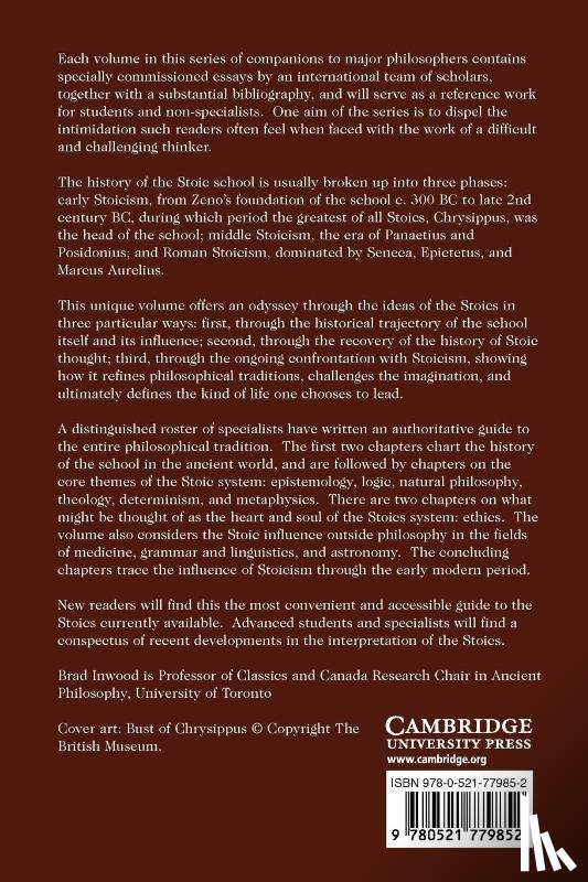  - The Cambridge Companion to the Stoics