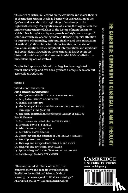  - The Cambridge Companion to Classical Islamic Theology