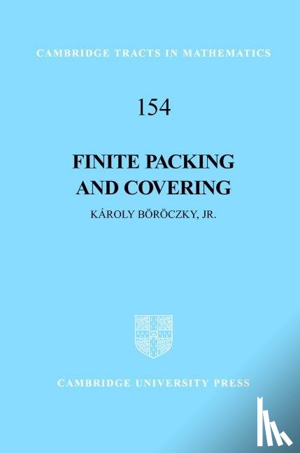 Boroczky, Jr - Finite Packing and Covering
