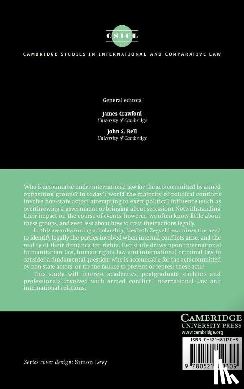 Zegveld, Liesbeth (Universiteit Utrecht - Accountability of Armed Opposition Groups in International Law