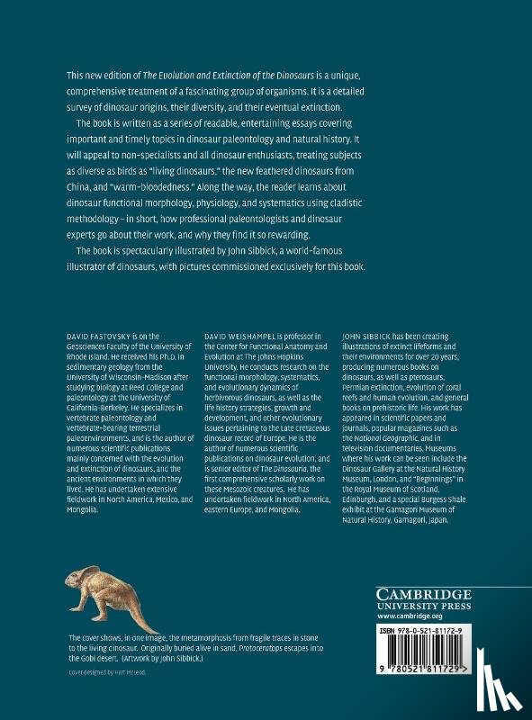 Fastovsky, David E. (University of Rhode Island), Weishampel, David B. (The Johns Hopkins University) - The Evolution and Extinction of the Dinosaurs