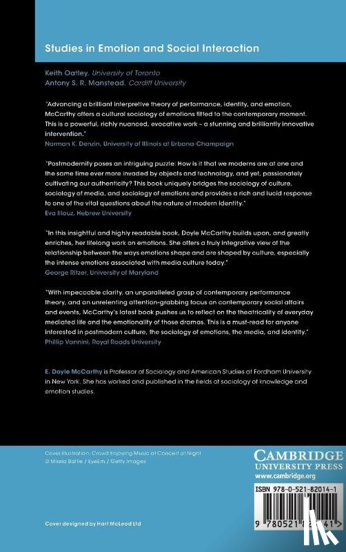 McCarthy, E. Doyle (Fordham University - Emotional Lives