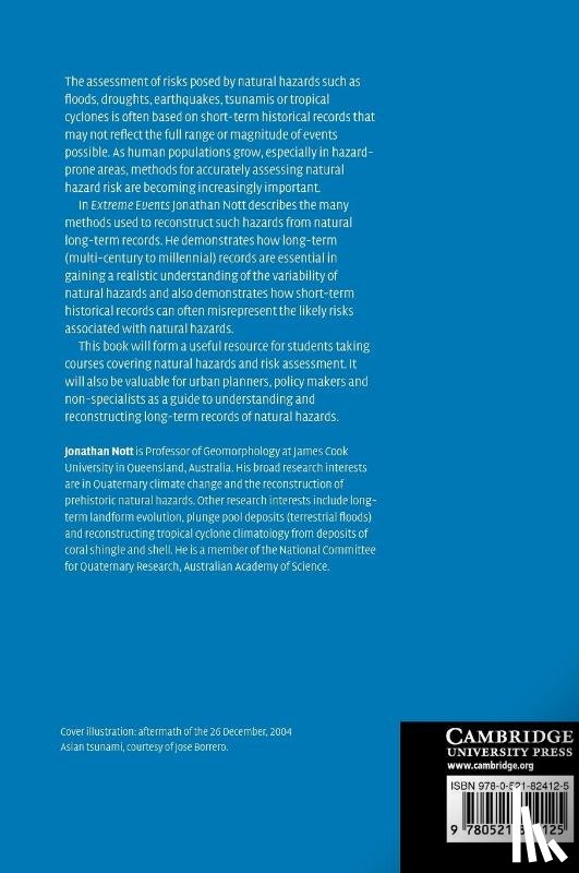 Nott, Jonathan (James Cook University - Extreme Events