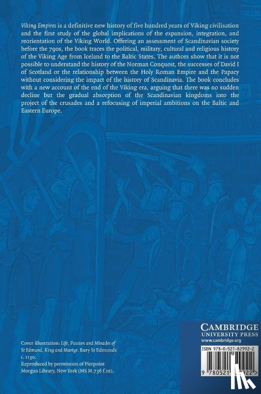 Forte, Angelo (University of Aberdeen), Oram, Richard (University of Stirling), Pedersen, Frederik (University of Aberdeen) - Viking Empires