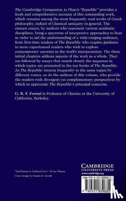  - The Cambridge Companion to Plato's Republic