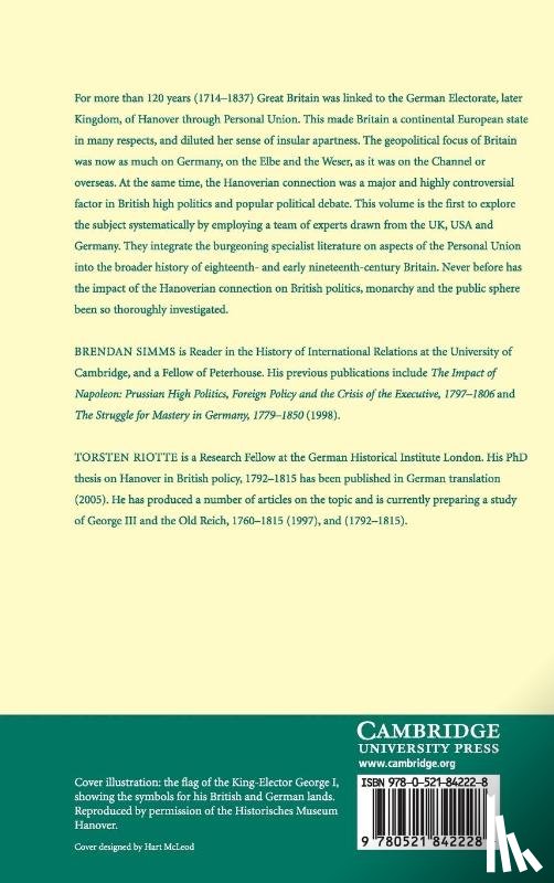  - The Hanoverian Dimension in British History, 1714–1837