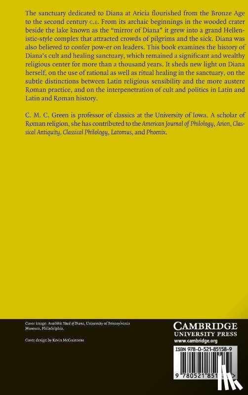 Green, C. M. C. (University of Iowa) - Roman Religion and the Cult of Diana at Aricia