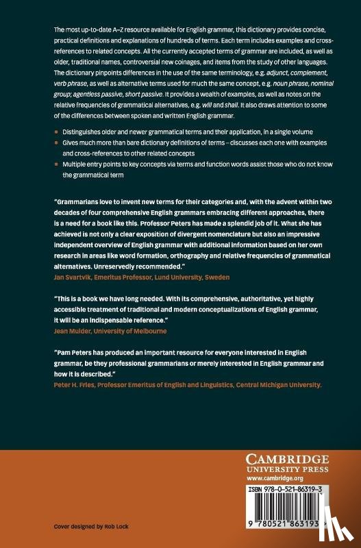 Peters, Pam (Macquarie University - The Cambridge Dictionary of English Grammar